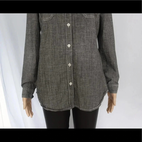 OLD NAVY women chambray shirt - Picture 6 of 6